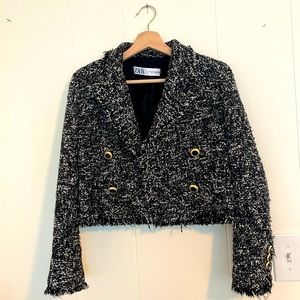 Brand: Zara; Color: Black & White; Size: Xs